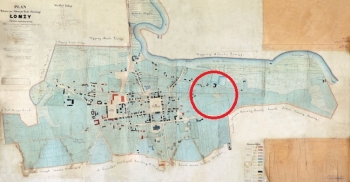 Plan Miasta Łomży 1823 roku