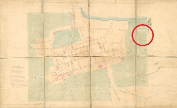 Plan miasta Łomży z 1873 roku